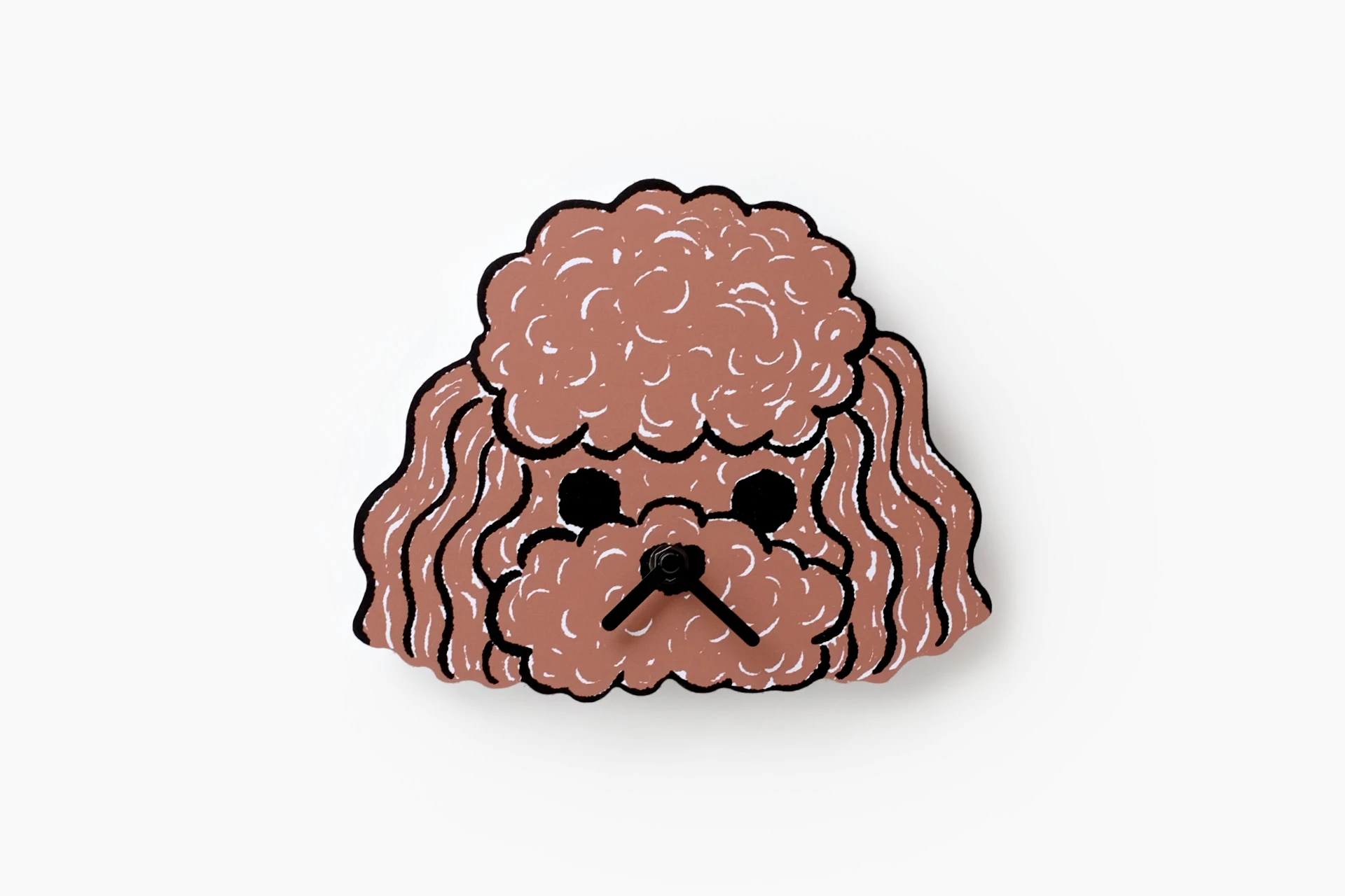 山鳩舎ダイカットクロック