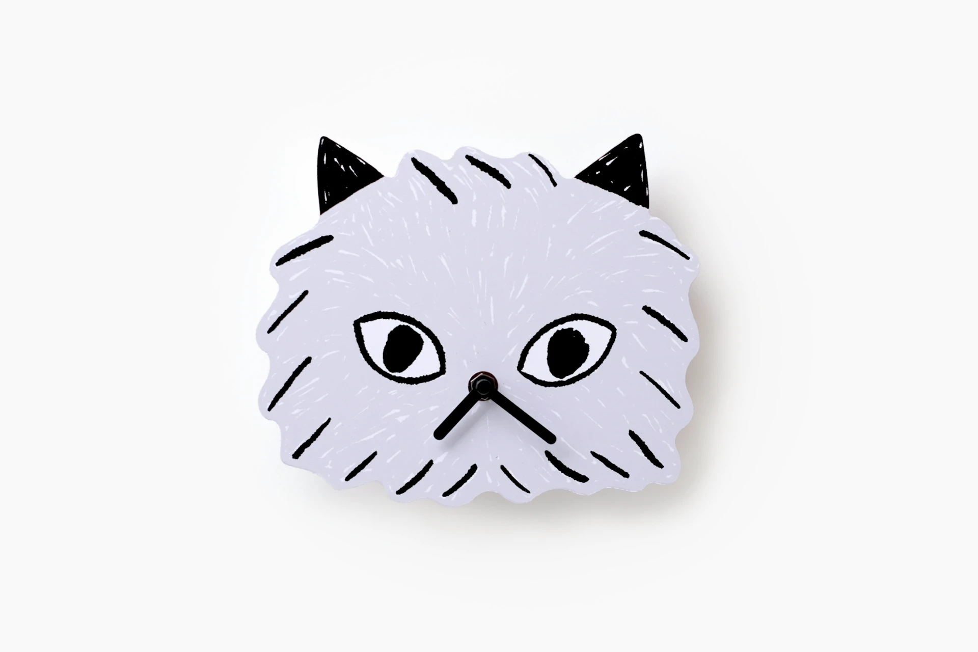 山鳩舎ダイカットクロック