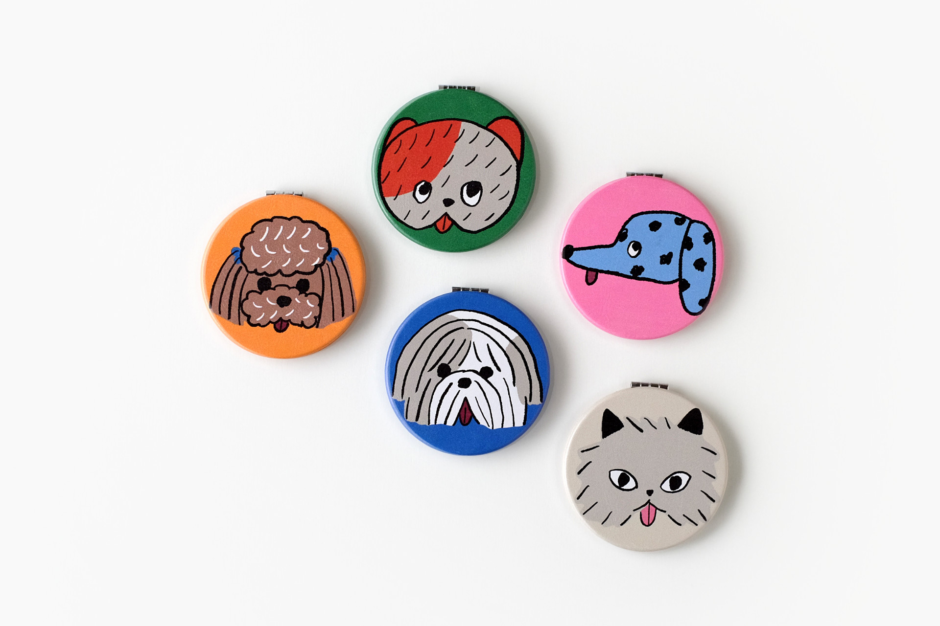 山鳩舎コンパクトミラー